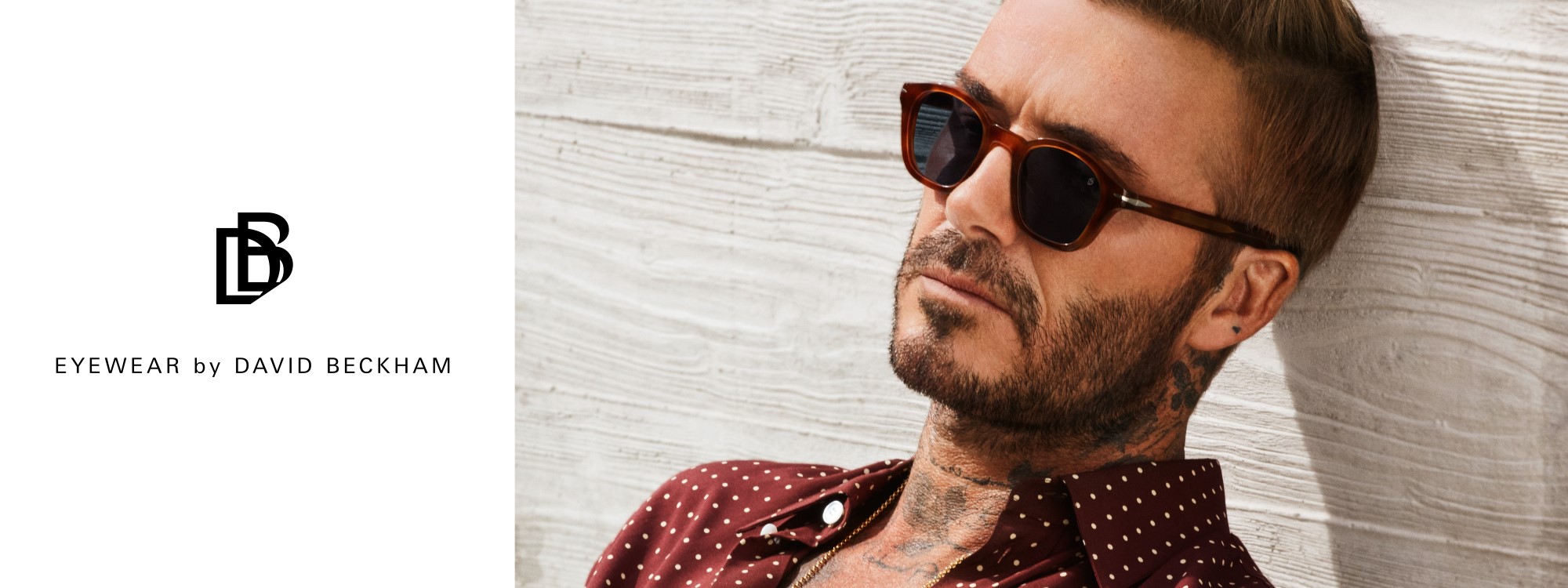 david beckham eyewear logo