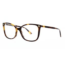 Gucci Glasses GG0026O 002 53 - The Optic Shop