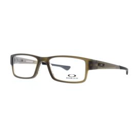 Oakley Glasses Airdrop Satin Brown Smoke Ox8046-1755 - The Optic Shop