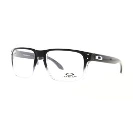 Oakley Glasses Holbrook RX Polished Black Clear Fade OX8156-0654 - The ...