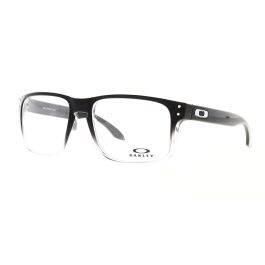 Oakley Glasses Holbrook RX Polished Black Clear Fade OX8156-0656 - The ...