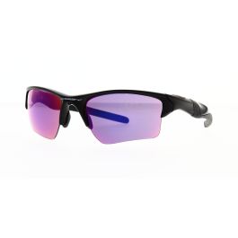 Oakley Sunglasses Half Jacket  XL Polished Black Prizm Road OO9154-6862  - The Optic Shop