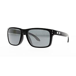 Oakley Sunglasses Holbrook Polished Black Prizm Grey Black Iridium  OO9102-E155 - The Optic Shop