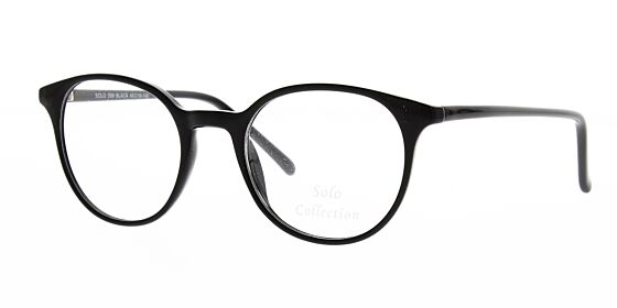 Solo Glasses 589 Black 48 - The Optic Shop