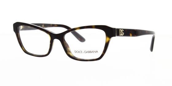 Dolce & Gabbana Glasses DG3328 502 53 - The Optic Shop