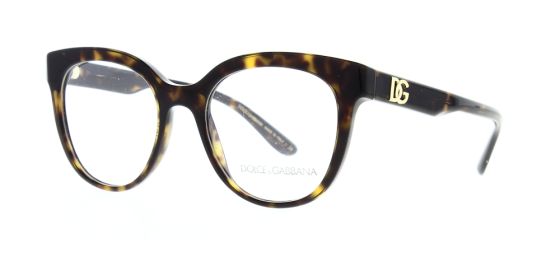 Dolce & Gabbana Glasses DG3353 502 51 - The Optic Shop