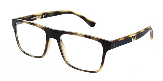 Emporio Armani Glasses EA4115 50891W 54 - The Optic Shop