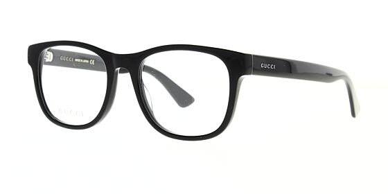 Gucci Glasses GG0004ON 001 53 - The Optic Shop