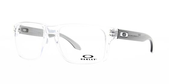 Oakley Glasses Holbrook RX Polished Clear OX8156-0354 - The Optic Shop