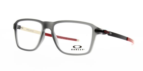 Oakley Glasses Wheel House Satin Grey Smoke OX8166-0354 - The Optic Shop