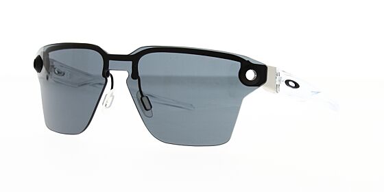 Oakley Sunglasses Lugplate Satin Black Prizm Grey OO4139-0139 - The Optic  Shop