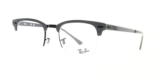 Ray Ban Glasses Clubmaster Metal Rx3716vm 3150 50 The Optic Shop