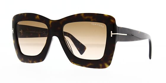 Tom Ford Hutton-02 Sunglasses TF664 52F 55 - The Optic Shop