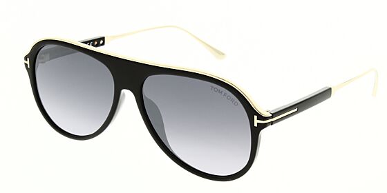 Tom Ford Nicholai-02 Sunglasses TF624 01C 57 - The Optic Shop