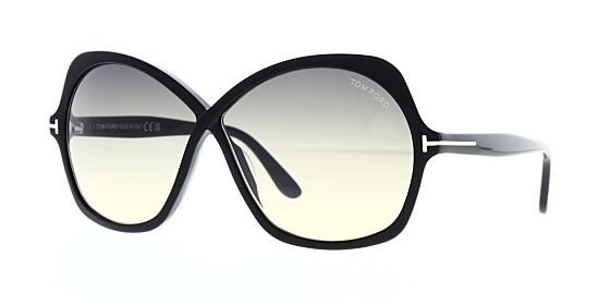 Tom Ford Rosemin Sunglasses TF1013 01B 64 - The Optic Shop