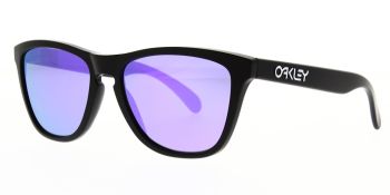 Oakley Sunglasses Model Frogskins Colour Matte Black/Violet Iridium OO9013 24-298