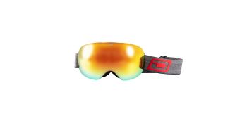 Dirty Dog Goggles Omen Black-Grey/Red Fusion Mirror