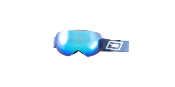 Dirty Dog Eyewear Goggles Omen White-Grey/Blue Fusion Mirror