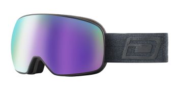 Dirty Dog Eyewear Goggles Streif Matte Black Frame Purple Mirror 54248