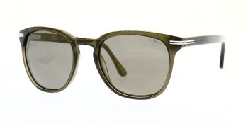 Dirty Dog Sunglasses Boneyard Crystal Olive Grey Polarised 57055