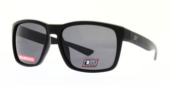 Dirty Dog Sunglasses Hoodlum Black Grey Polarised 53724