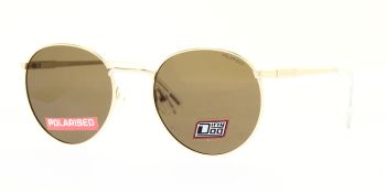 Dirty Dog Sunglasses Sneak Matt Light Gold Brown Polarised 53636