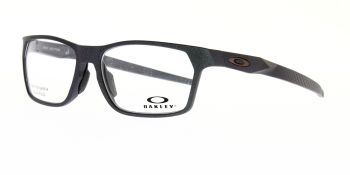 Oakley Glasses Hex Jector Dark Matte Silver And Blue Colourshift OX8032-0755