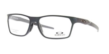 Oakley Glasses Hex Jector Dark Matte Silver And Blue Colourshift OX8032-0757