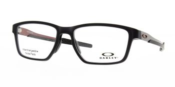 Oakley Glasses Metalink Satin Grey Smoke Red  OX8153-0555