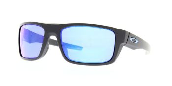 Oakley Sunglasses Drop Point Matte Dark Grey Prizm Sapphire Iridium Polarised OO9367-0660