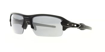 Oakley Sunglasses Flak XS Matte Black Prizm Black Polarised OJ9005-0859