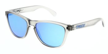 Oakley Sunglasses Frogskins XS Matte Grey Ink Prizm Sapphire Iridium OJ9006-0553