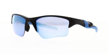 Oakley Sunglasses Half Jacket 2.0 XL Matte Black Prizm Deep Water Polarised OO9154-6762