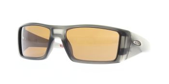 Oakley Sunglasses Heliostat Matte Grey Smoke Prizm Tungsten Polarised OO9231-0461