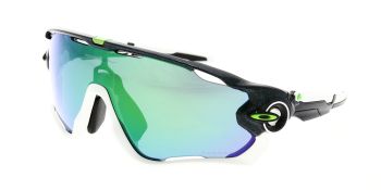 Oakley Sunglasses Jaw Breaker Mark Cavendish Metallic Green Prizm Jade Iridium OO9290-3631