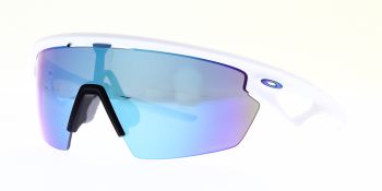 Oakley Sunglasses Sphaera Matte White Prizm Sapphire Polarised OO9403-0236