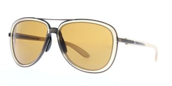 Oakley Sunglasses Split Time Matte Sepia Prizm Bronze Polarised OO4129-2358