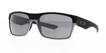 Oakley Sunglasses Two Face Matte Black Prizm Black Polarised OO9189-3860