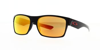 Oakley Sunglasses Twoface Polished Black Prizm Ruby OO9189-4760