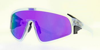 Oakley Sunglasses Latch Panel Matte Clear Prizm Violet OO9404-0235