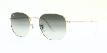 Ray Ban Sunglasses Hexagonal RB3548 001 BH 54