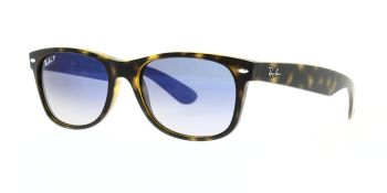 Ray Ban Sunglasses New Wayfarer RB2132 865 78 Polarised 55