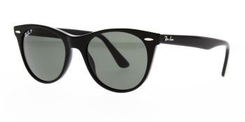 Ray Ban Sunglasses Wayfarer II RB2185 901 58 Polarised 52