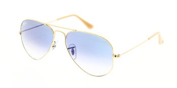 Ray Ban Sunglasses Aviator Large Metal RB3025 001 3F 55