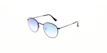 Ray Ban Sunglasses Round Metal RB3447 002 4O 50