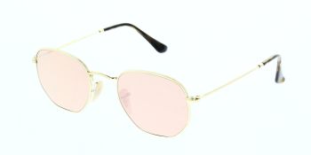 Ray Ban Sunglasses Hexagonal RB3548N 001 Z2 48