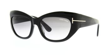 Tom Ford Brianna Sunglasses TF1065 01B 55