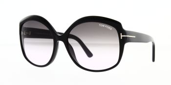 Tom Ford Chiara-02 Sunglasses TF919 01B 60 