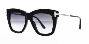 Tom Ford Dasha Sunglasses TF822 01B 52 