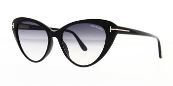 Tom Ford Harlow Sunglasses TF869 01B 56 